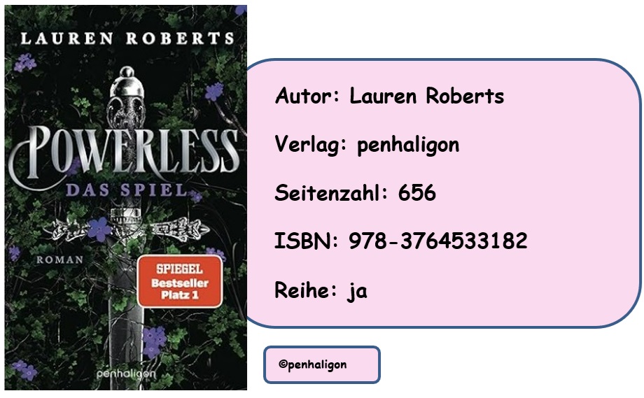 [Rezension] Die Powerless-Trilogie, Band 1: Das Spiel